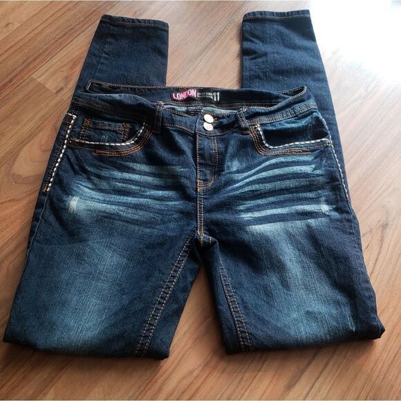 London | Low Rise Skinny Jeans - size 11 - Picture 1 of 3